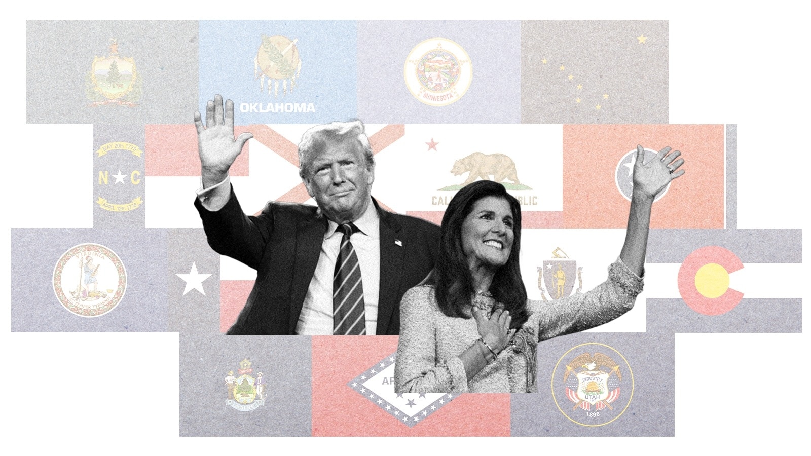 "Super Tuesday Showdown: Can Haley Halt Trump's Sweep?"