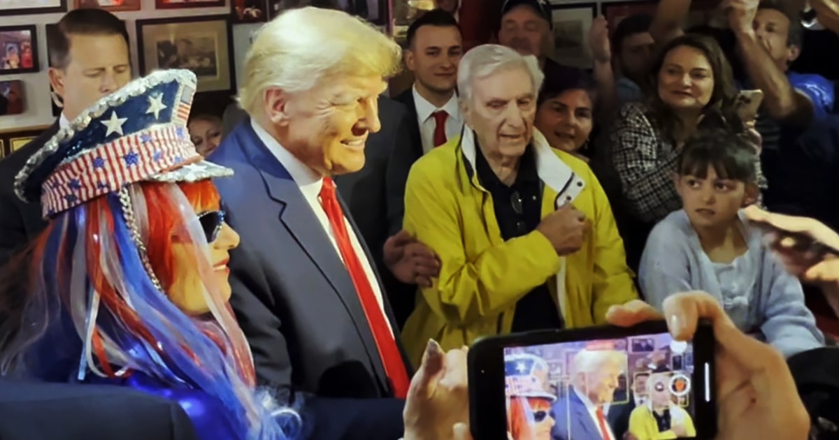 Trump embraces Jan. 6 defendant convicted of defying police and calling for Pence's execution