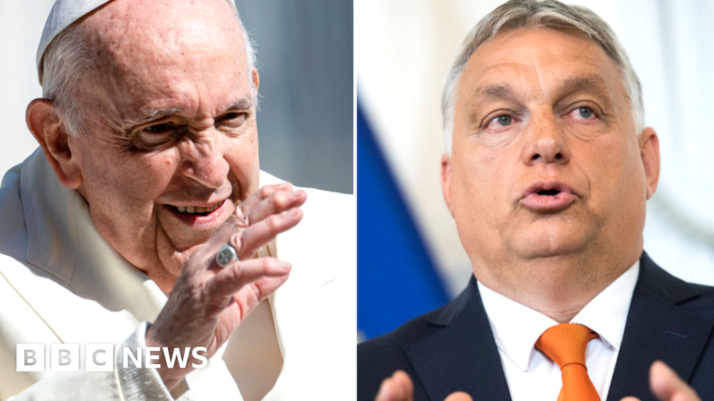 Pope Francis faces challenges during Hungary visit.