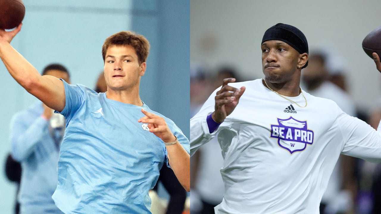 "NFL Draft Insights: Patriots' Focus on North Carolina's Drake Maye and Vikings' Historical Connection"