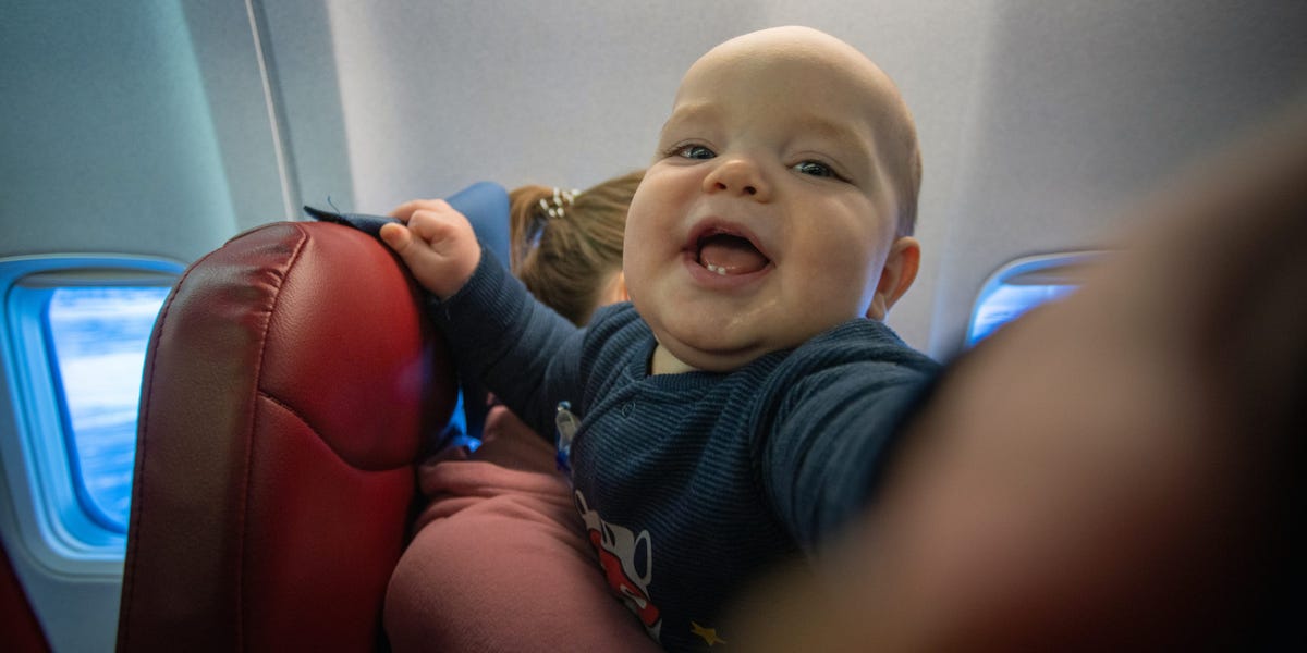 Featured image for "Appreciating Parenthood at 30,000 Feet: A Flight with a Baby's Perspective"