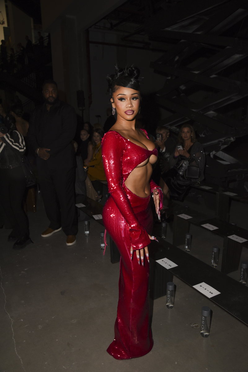 Featured image for "LaQuan Smith's Star-Studded NYFW SS24: Celebs, Sensuality, and Sultry Glam"