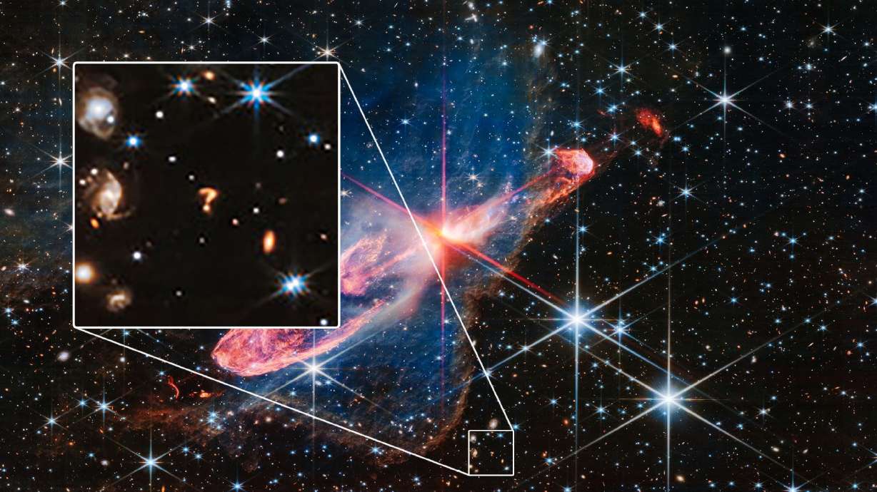Featured image for "Unveiling the Enigmatic Cosmic Question Mark: NASA's Telescope Makes a Startling Discovery"