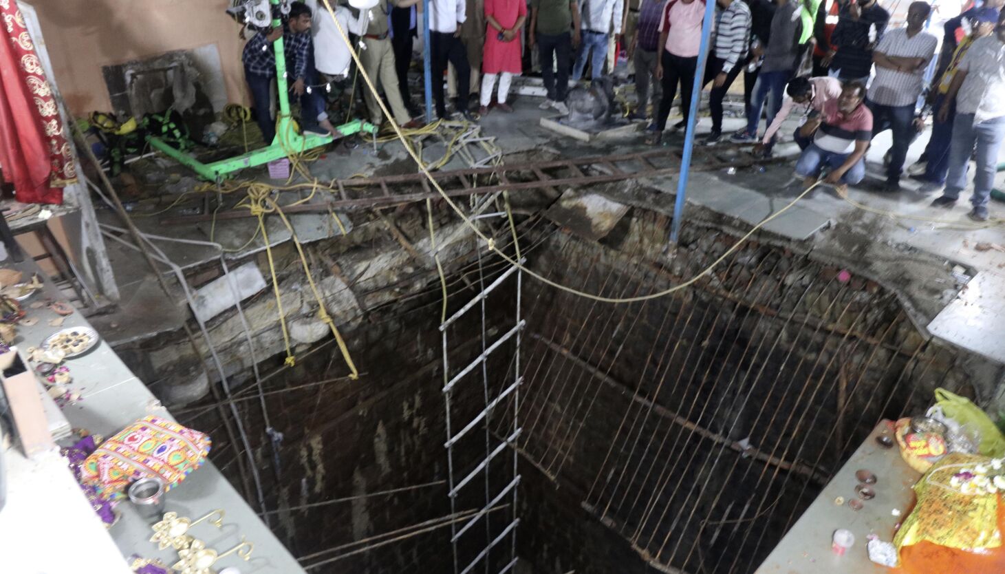 India Temple Stepwell Collapse Claims 36 Lives