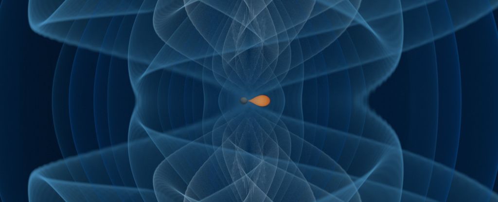 Featured image for "Unprecedented Discovery: Neutron Star Merges with Enigmatic Cosmic Object"