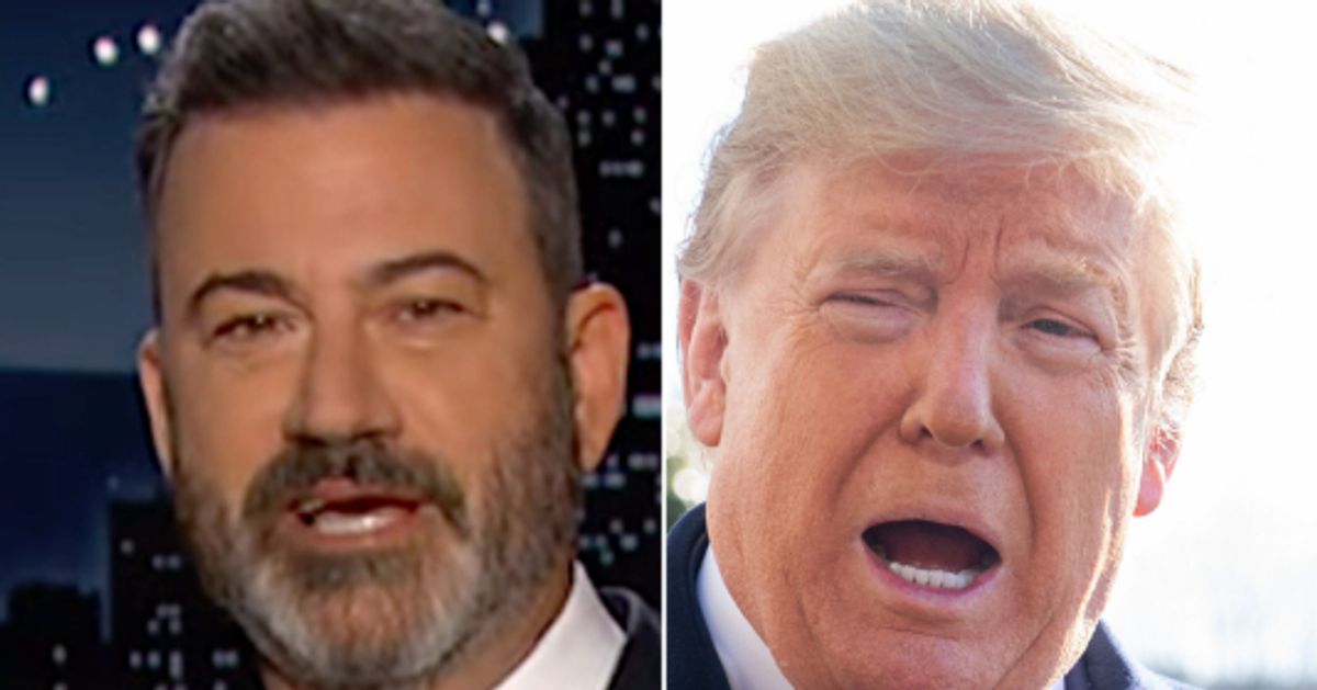 Featured image for Jimmy Kimmel Debunks Trump's Crowd-Size Claim with Photo Evidence.