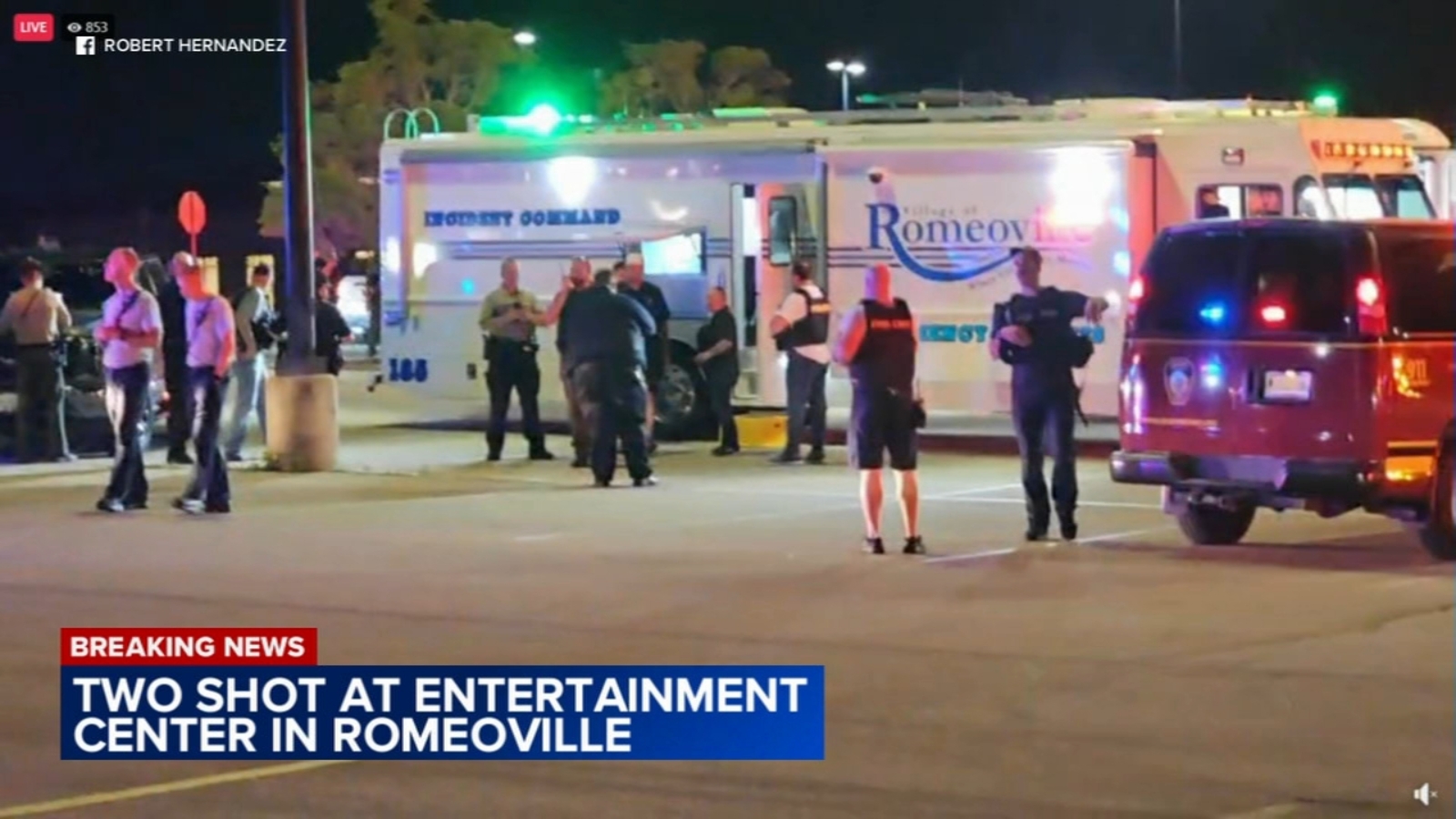 Shooting at Scene75 Entertainment Center in Romeoville Leaves Two Injured