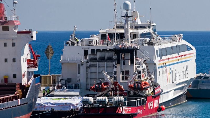 Featured image for Aid Ship Departs Cyprus for Gaza as Palestinians Face Famine