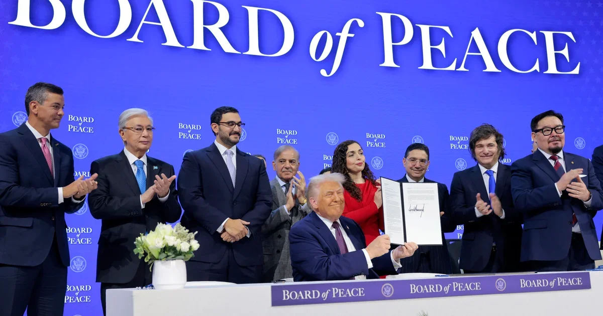 Trump Unveils 'Board of Peace' Charter in Davos, Pledging UN Alliance as European Voices Cautious
