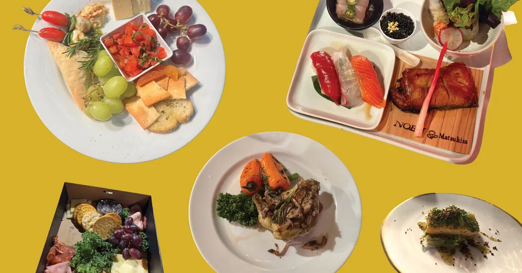 Awards Show Dining: Sparse Plates, Big Buzz