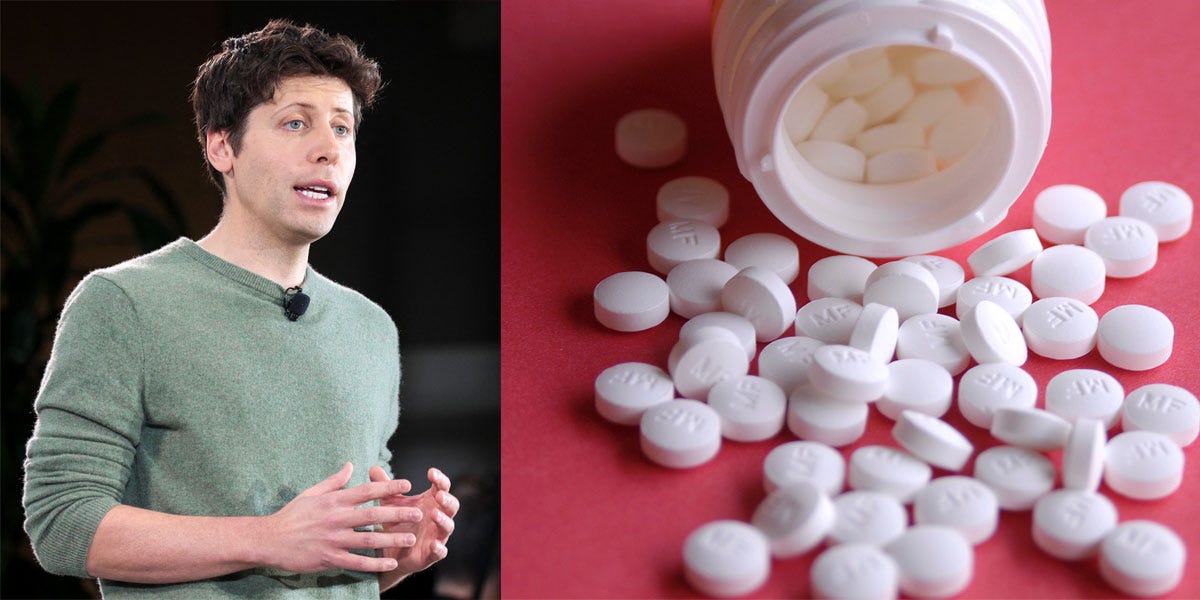 Featured image for Sam Altman and other tech leaders embrace anti-aging drugs.