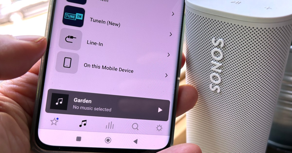 Sonos discontinues local file playback on Android devices