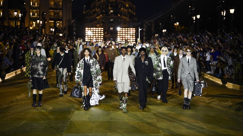 Pharrell Williams' Louis Vuitton debut dazzles with star-studded front row.
