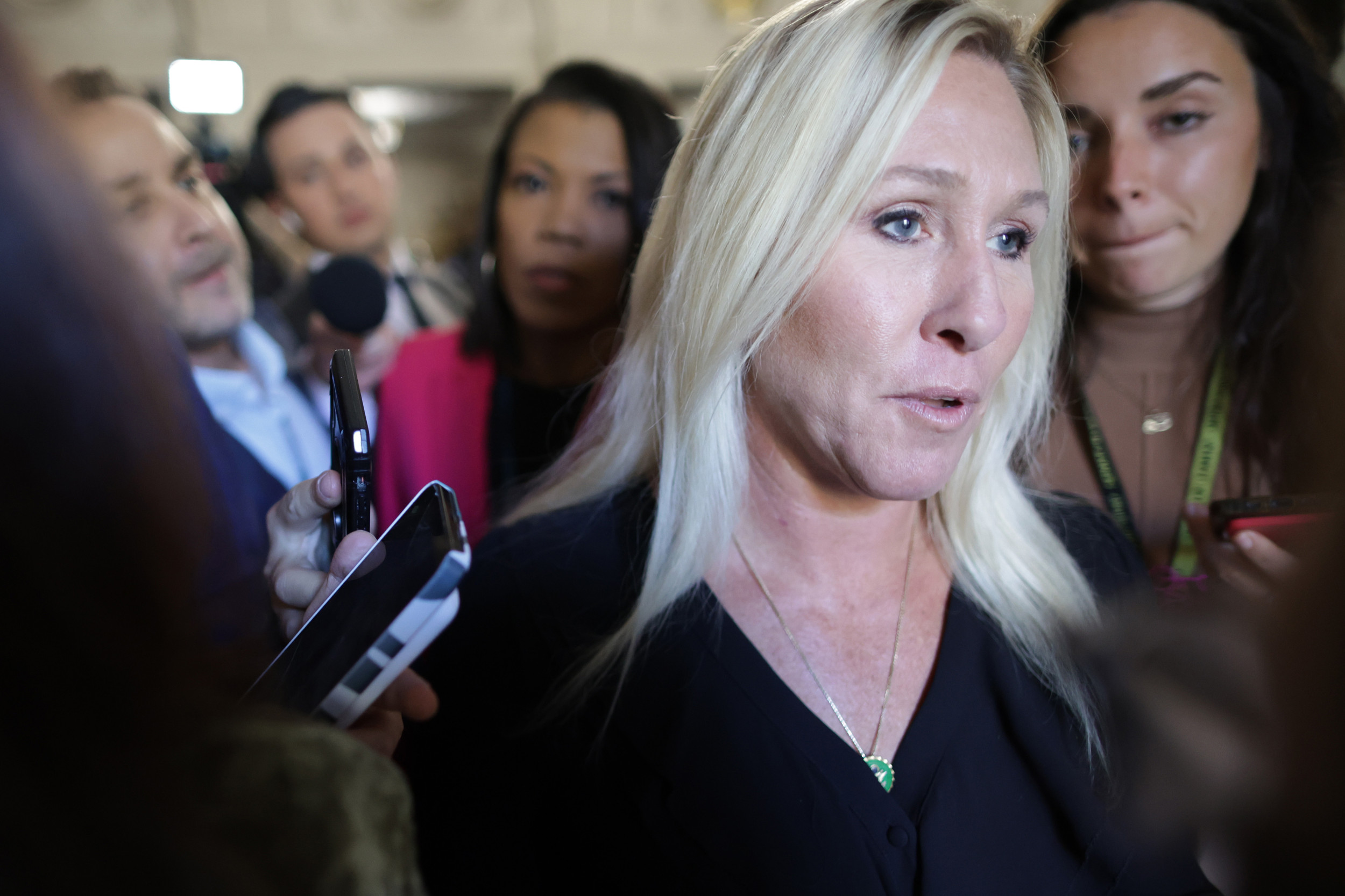 Marjorie Taylor Greene Fights Back Against 'Hateful' Comments on Son