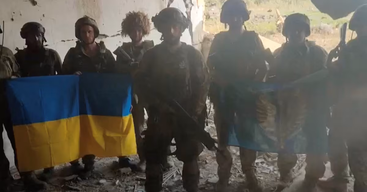 Ukrainian forces reclaim strategic village from Russians in southward advance