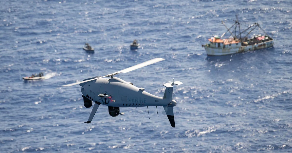 Featured image for French navy seizes nearly 10 tonnes of cocaine off West Africa