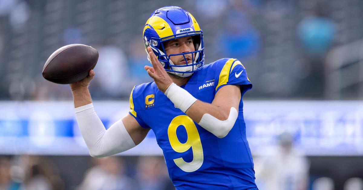 Featured image for Rams and Falcons Clash in Key Monday Night Football Showdown