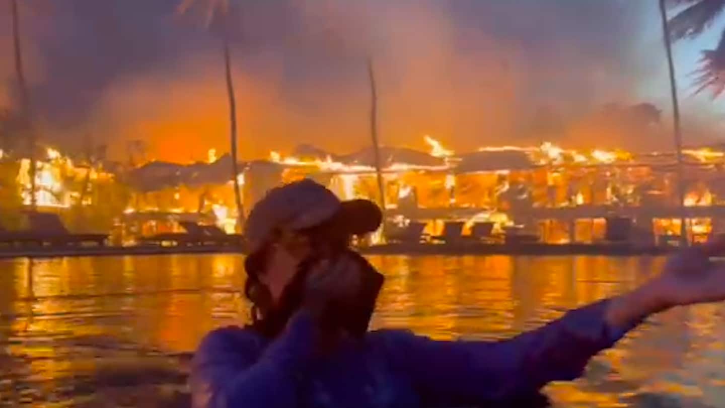 Featured image for Escape from Maui Wildfires: Two Friends' Pool Survival Story