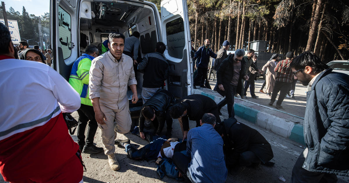 Featured image for "Iran Mourns Over 100 Killed in Explosions During Soleimani Memorial"