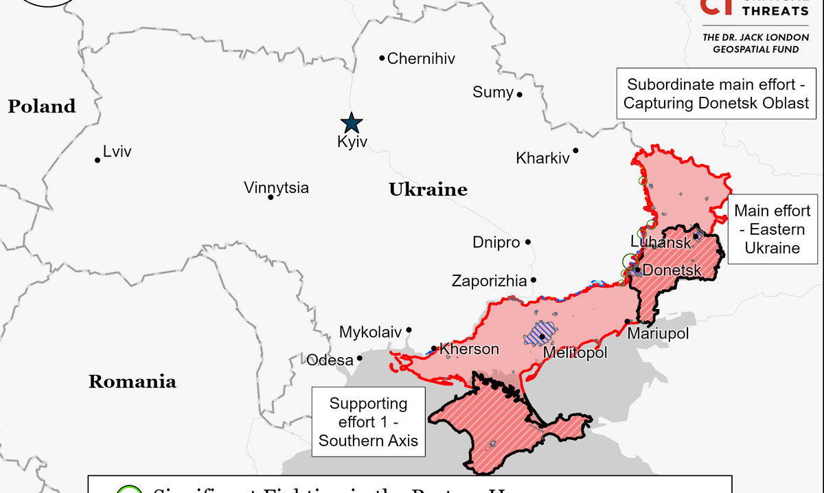 "Assessing Russia's Offensive Campaign: July 8, 2023"