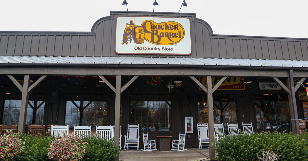Featured image for Cracker Barrel's Logo Redesign Sparks Divisive Reactions and Stock Drop