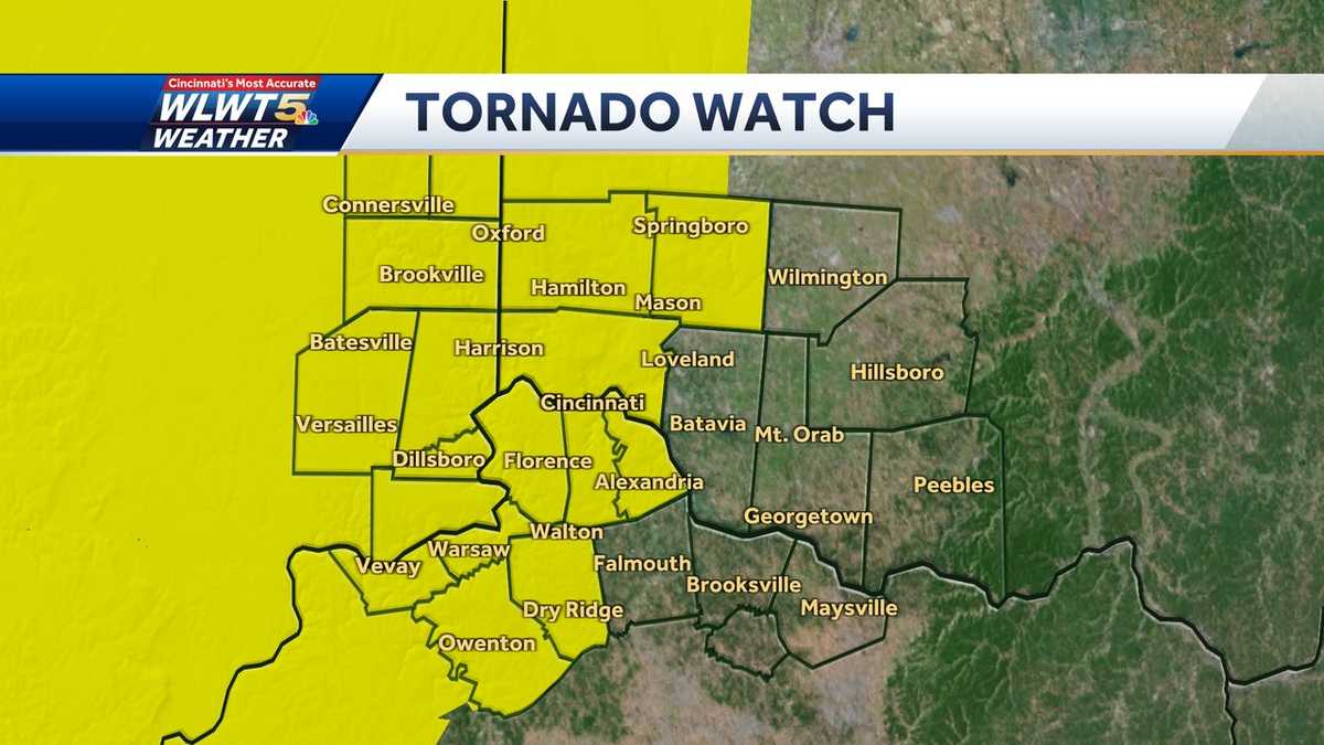 Featured image for Severe weather threatens Cincinnati and central Indiana with tornadoes and hail.