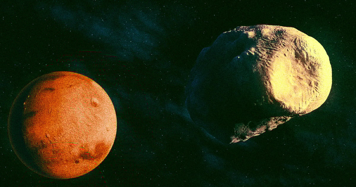Featured image for Scientists Challenge Assumptions About Mars' Moon