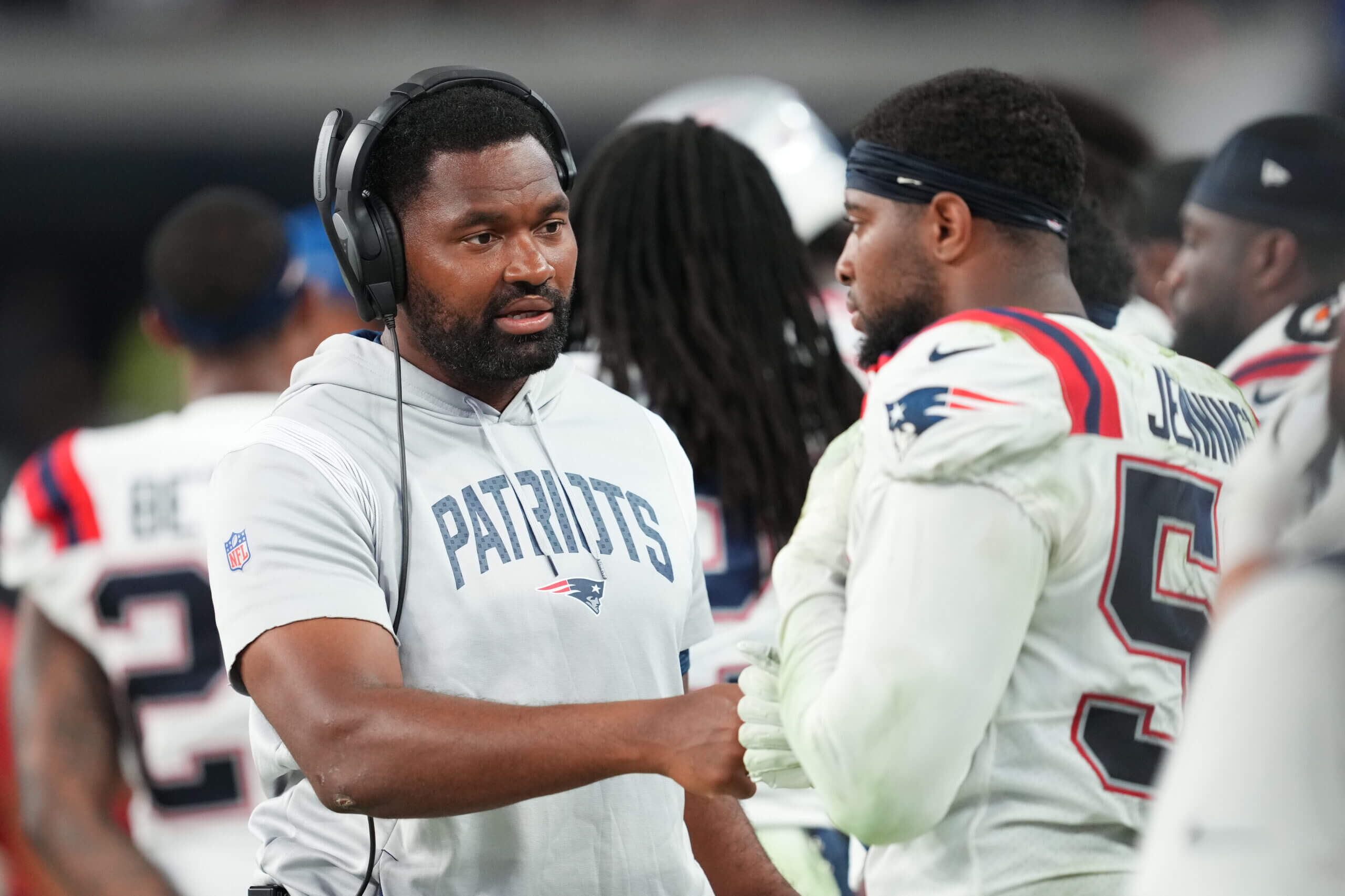 Featured image for "Jerod Mayo Emerges as Top Candidate to Succeed Bill Belichick at Patriots: Insider Insights"