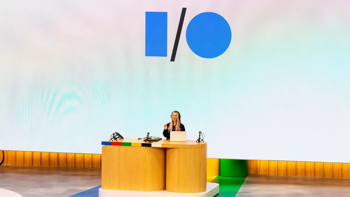 Google CEO Sundar Pichai discusses AI's impact on law profession at I/O.