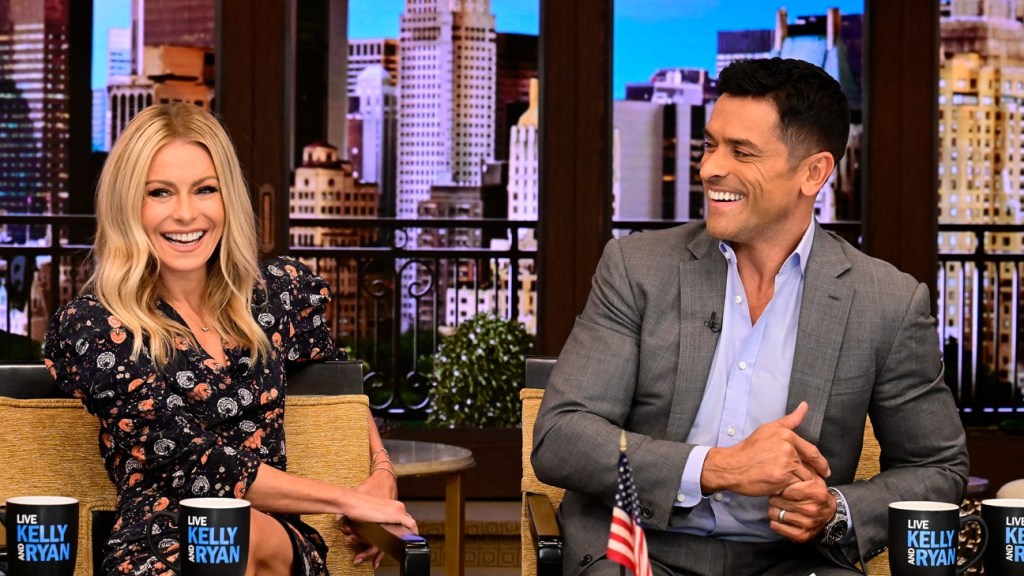 Featured image for Mark Consuelos and Kelly Ripa Take Over Live Amid Cancellation Rumors