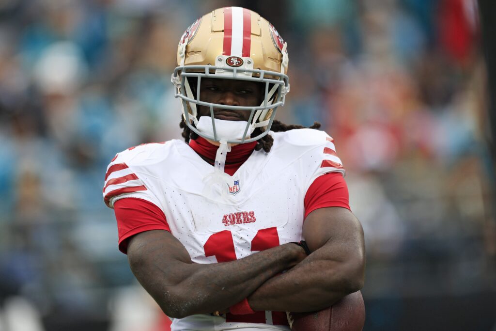 Featured image for 49ers' WR Brandon Aiyuk Requests Trade