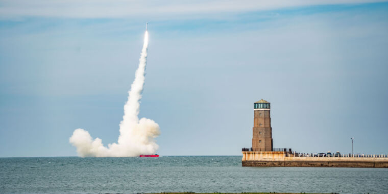 "North Korean Rocket Explodes Over China"