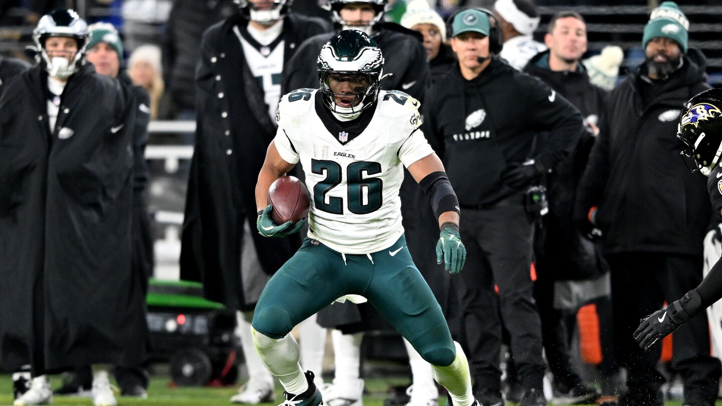 Featured image for Saquon Barkley Eyes NFL Rushing Record Amid Dream Season with Eagles