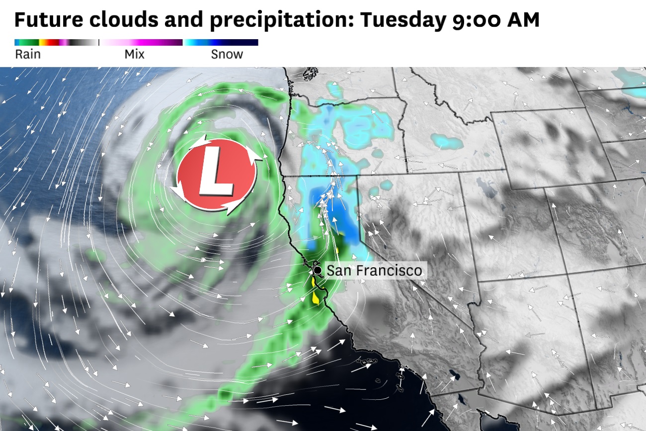 Bay Area Braces for Yet Another Storm with Strong Winds and Heavy Rain