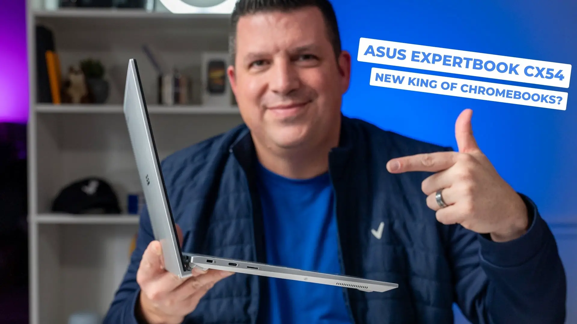 Featured image for "First Impressions: ASUS ExpertBook CX54 Chromebook Plus Unveiled"