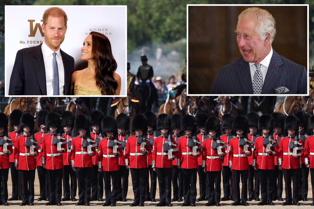 Prince Harry and Meghan Markle excluded from royal events.