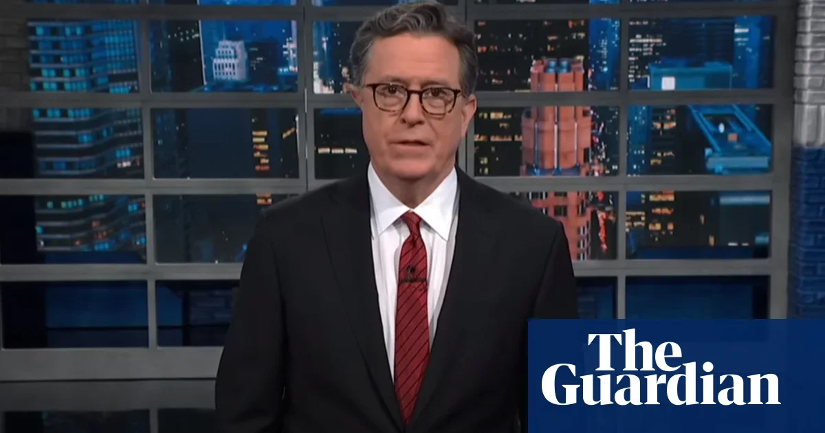 Late-night hosts react to Fox News' $787.5m settlement.