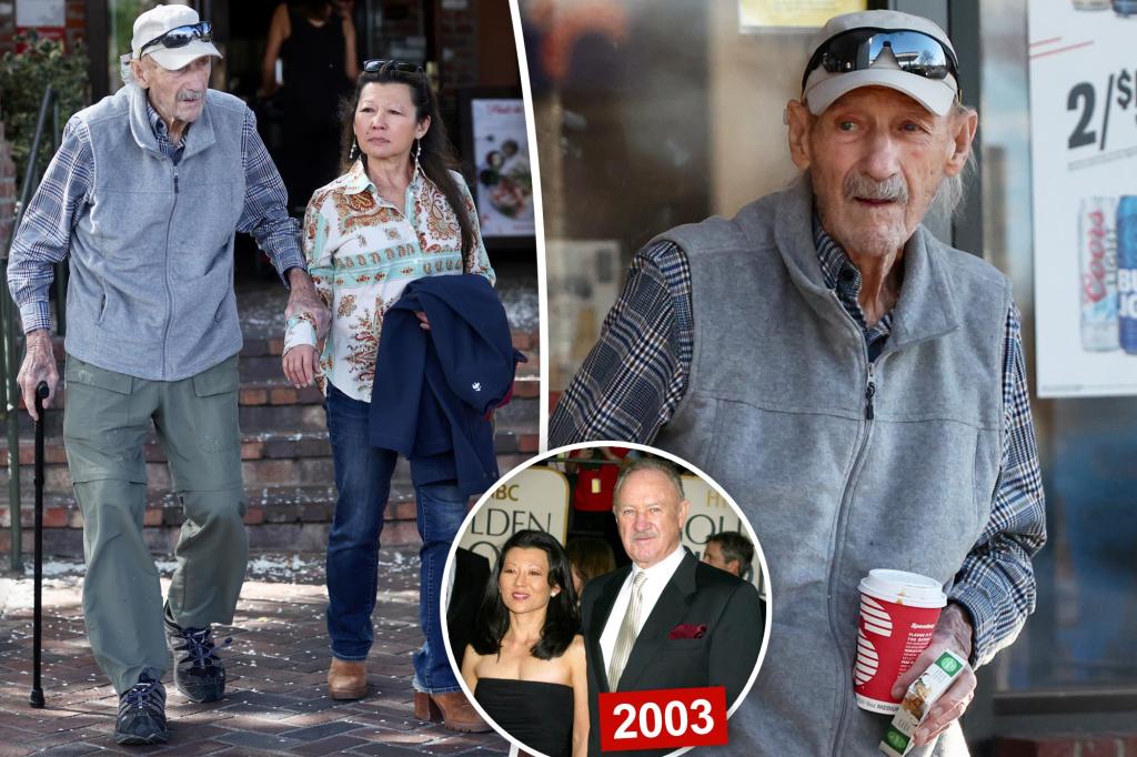 Featured image for "Reclusive Gene Hackman, 94, and wife Betsy Arakawa, 62, make rare public appearance after decades"