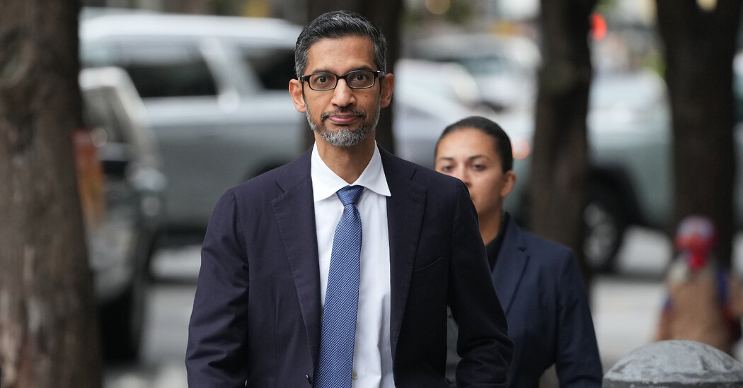 Google's CEO Sundar Pichai Faces Antitrust and Fortnite Trials