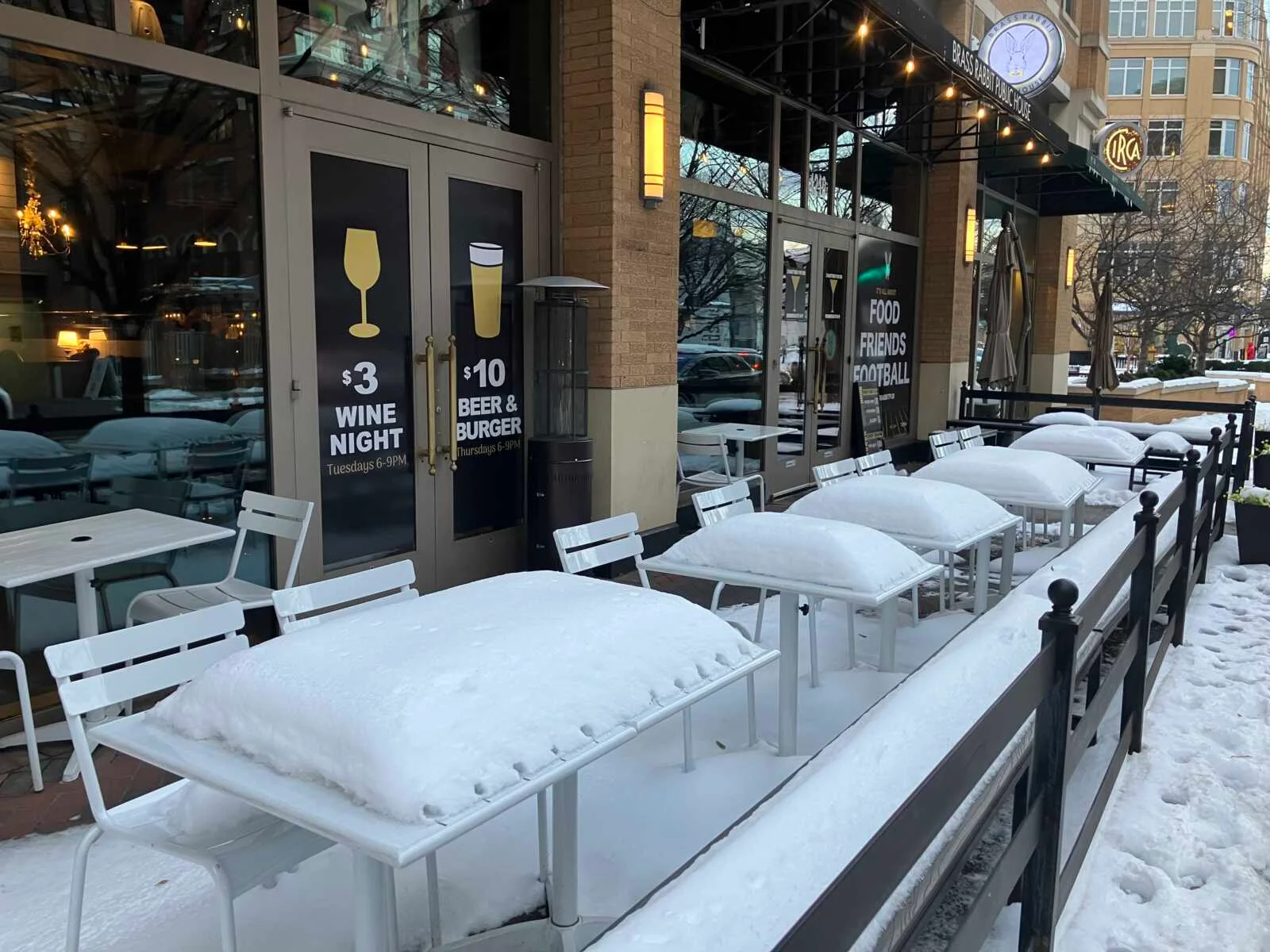 Snowy Arlington sparks casual feasts as restaurants roll out snow-day deals