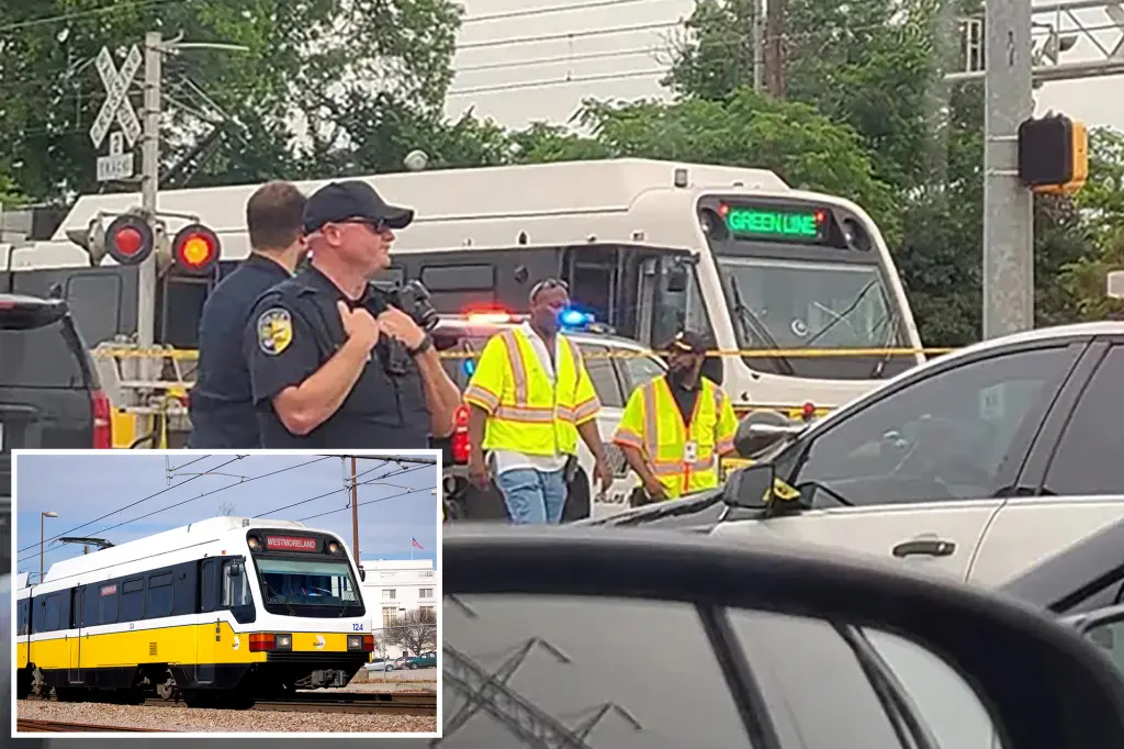 Fatal shooting on Dallas train leaves 1 dead, suspect at large.