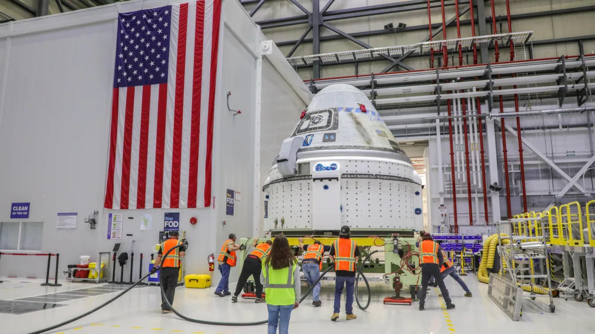 Featured image for "Boeing Prepares Starliner Capsule for Inaugural Astronaut Launch"