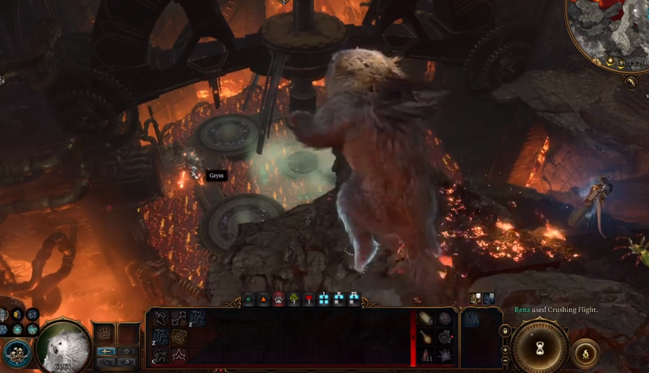 "Baldur's Gate 3 Player Unleashes Devastating Owlbear Divebomb Attack"