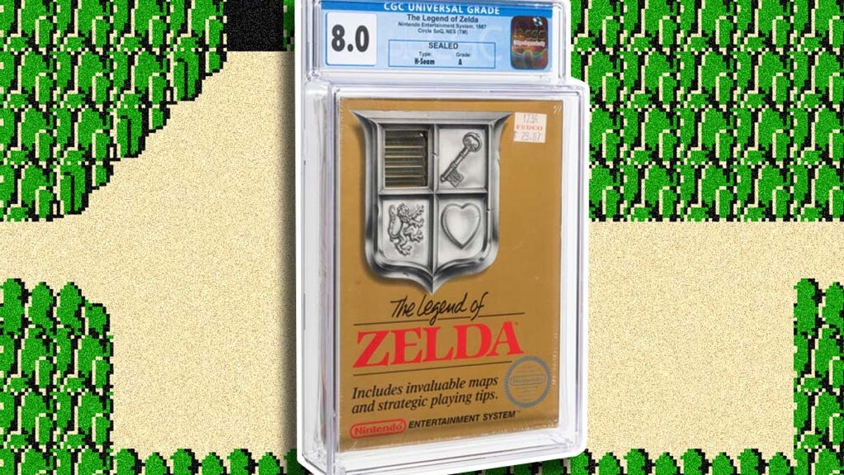 Featured image for "Rare Sealed Zelda Game Could Fetch $800K at Auction"