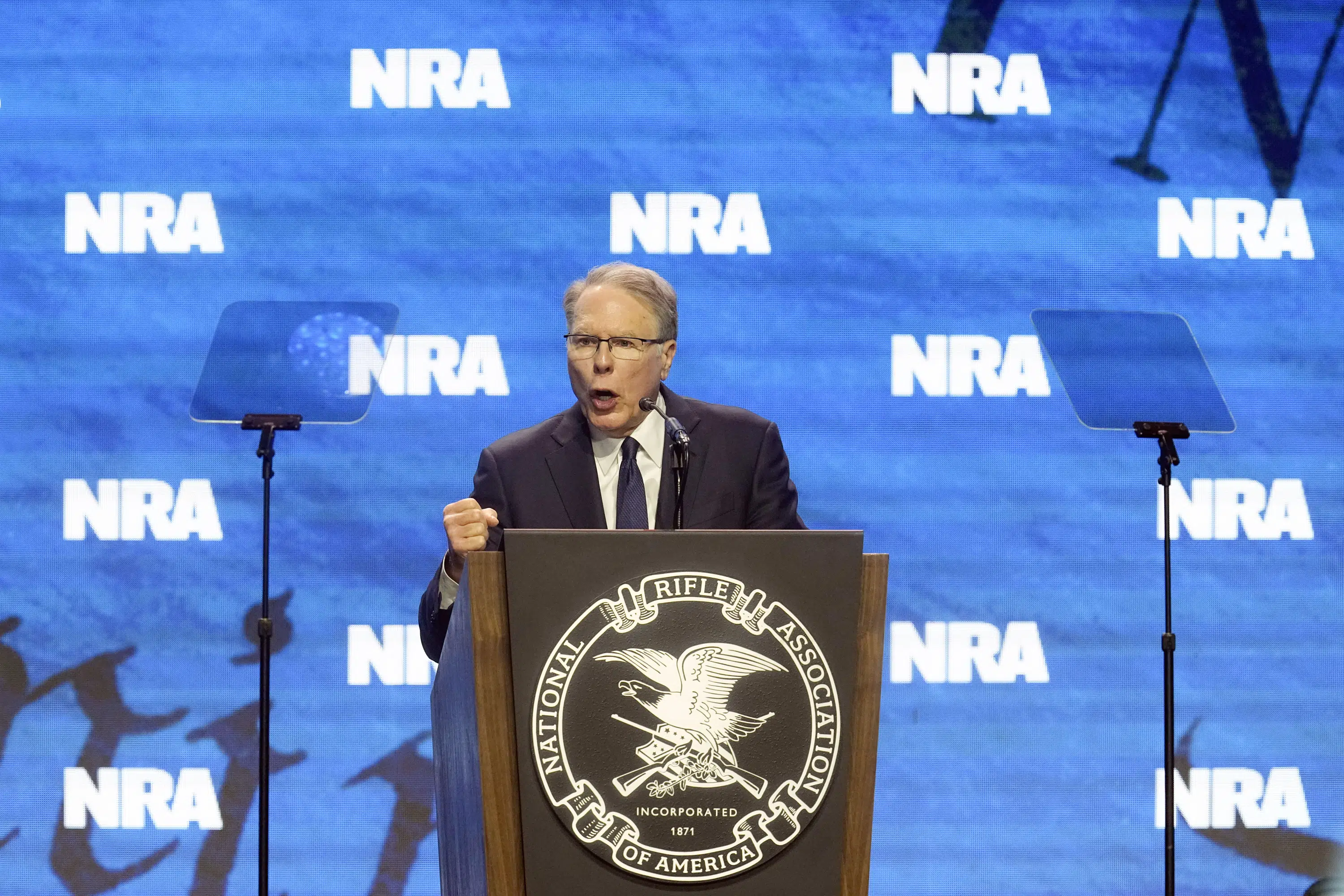 GOP 2024 hopefuls gather at NRA convention amidst gun violence concerns.