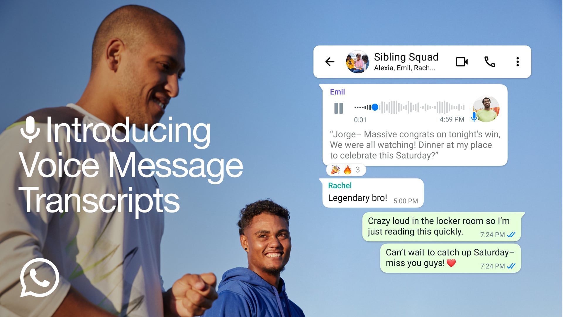 Featured image for WhatsApp Introduces Voice Message Transcription Feature