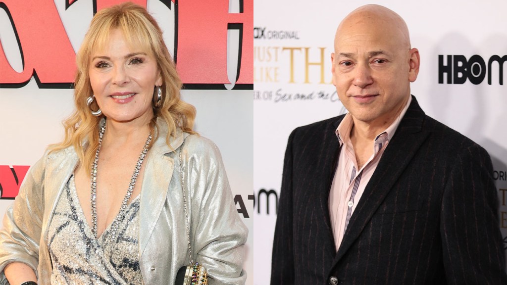 Evan Handler praises Kim Cattrall's 'great' cameo in 'And Just Like That' reboot.