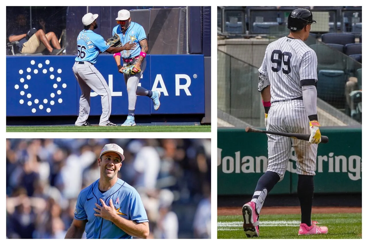 Yankees and Rays Split Series in Close Matchup.