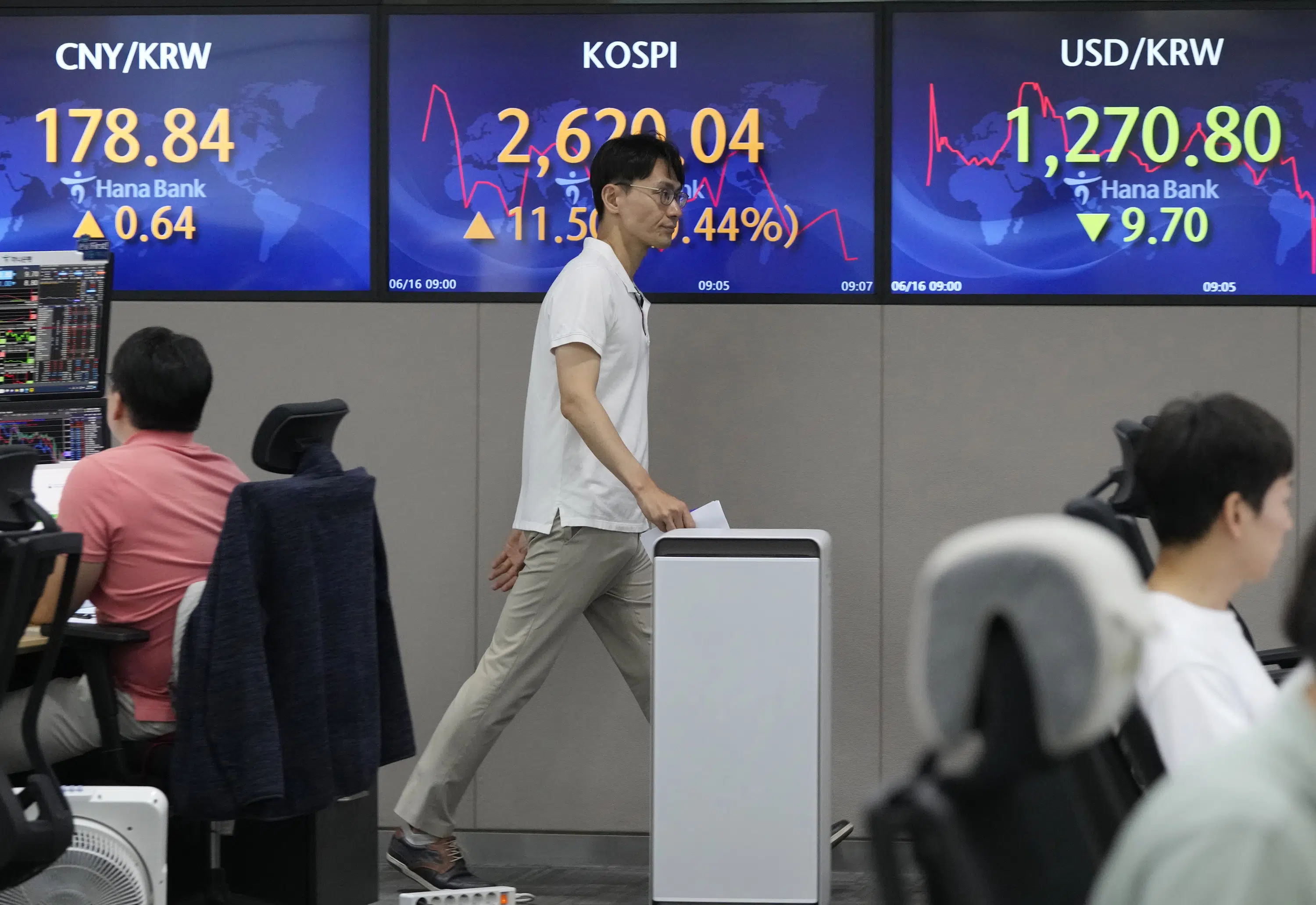 Asian markets follow Wall Street rally, Bank of Japan maintains policy.