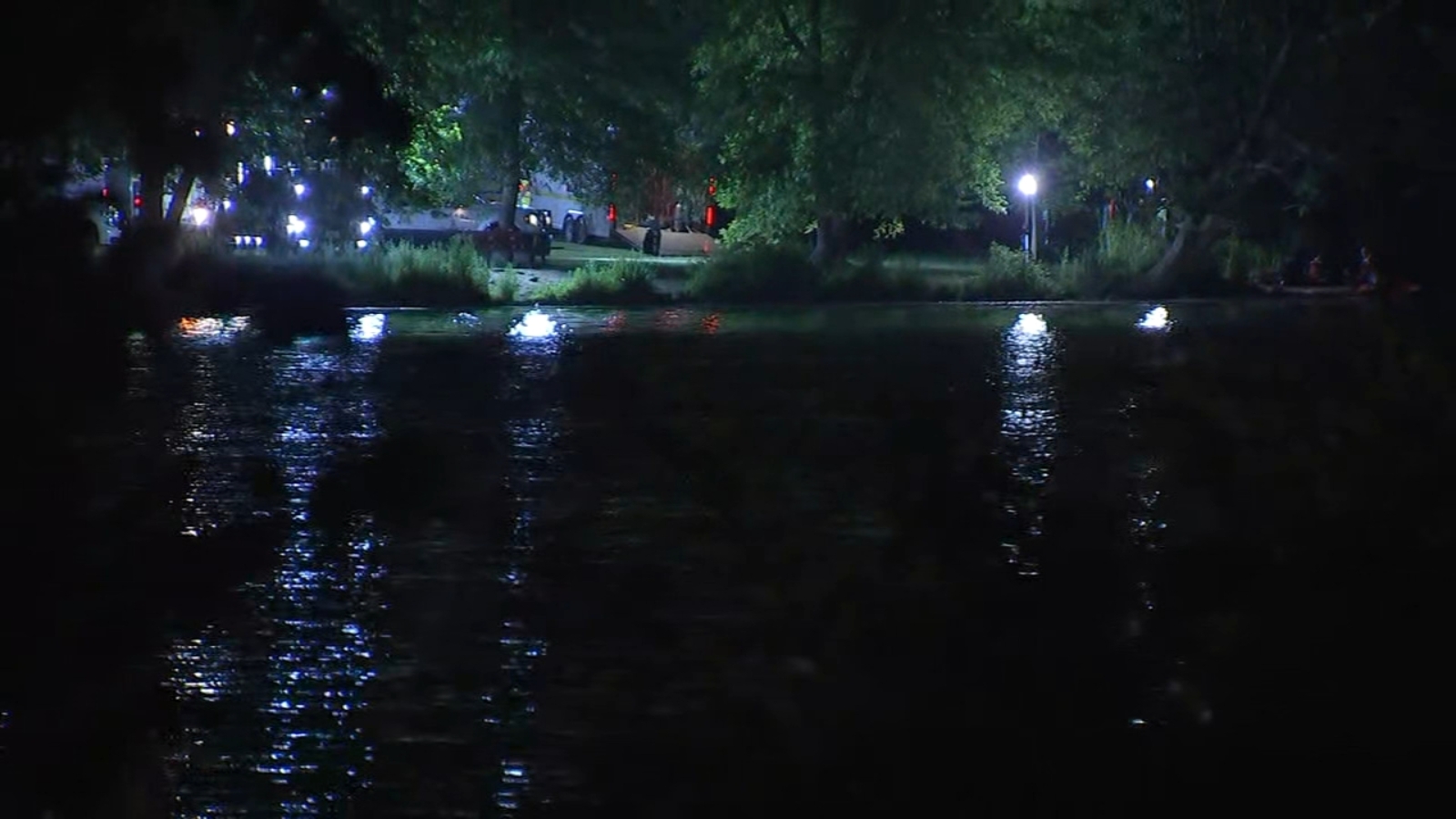 Featured image for Search underway for missing swimmer in New Jersey's Alcyon Lake.